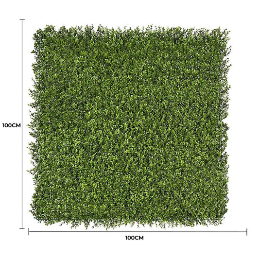 Premium Natural Buxus Hedge Panels UV Resistant 1m X 1m V637-DP1016346