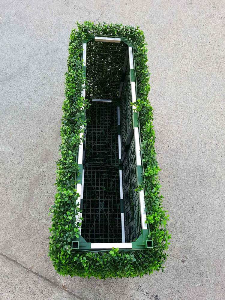 Luxury Deluxe Portable Buxus (Bright) UV Resistant 100cm Long x 50cm High x 25cm Wide V637-DP1017404