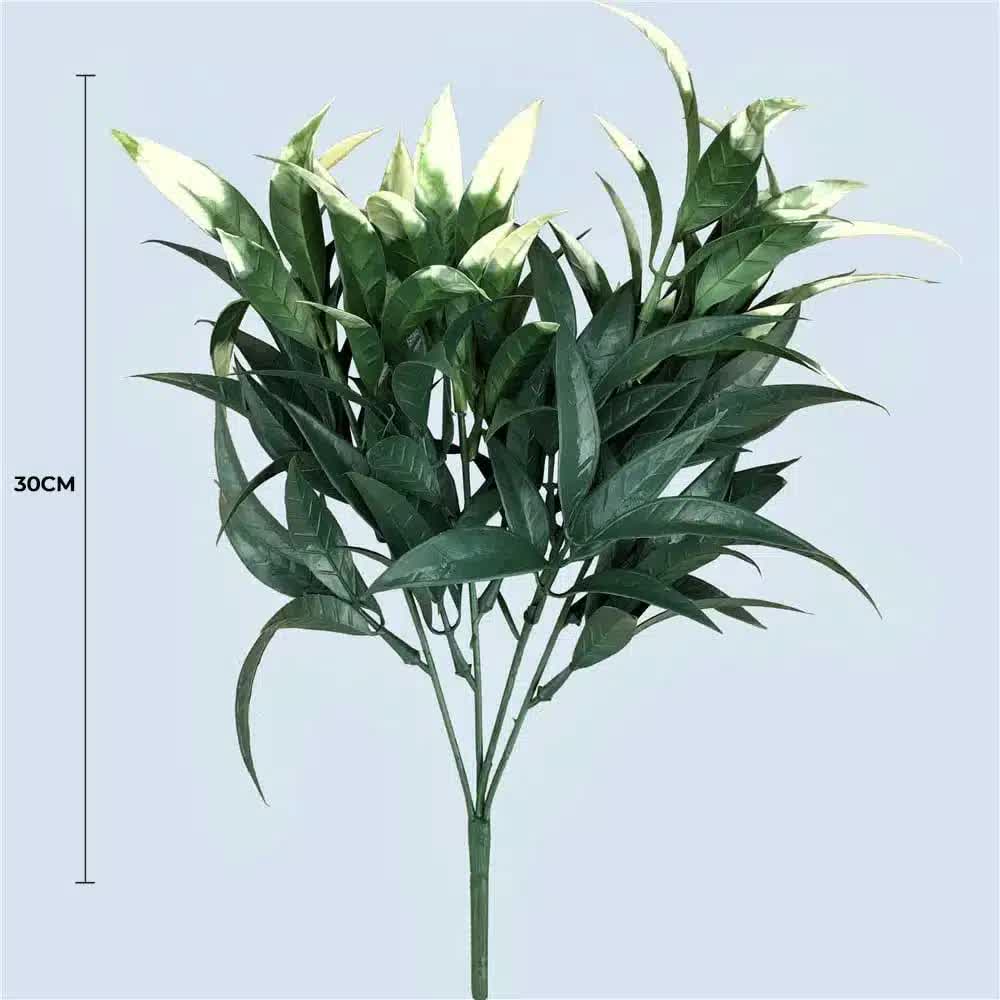 White Tipped Willow Oak Stem UV Resistant 30cm V637-DP1018067