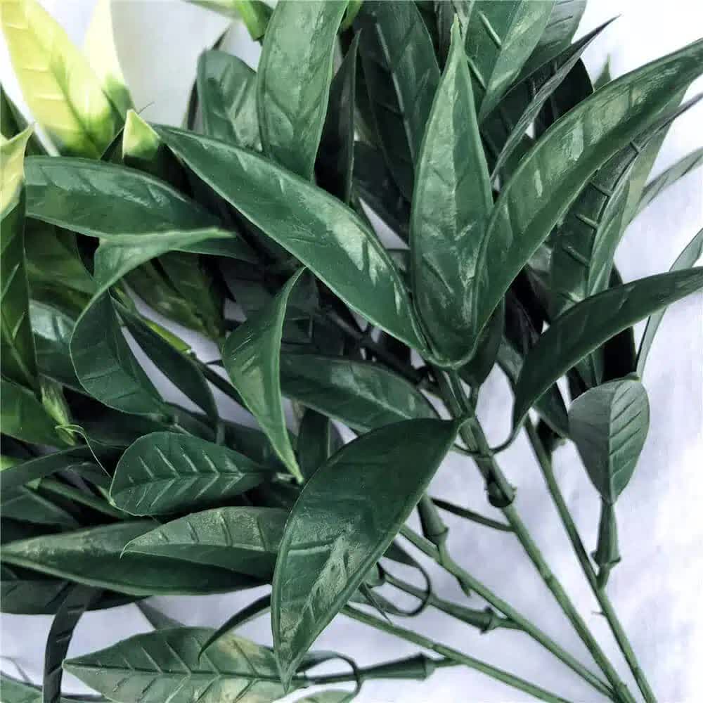 White Tipped Willow Oak Stem UV Resistant 30cm V637-DP1018067