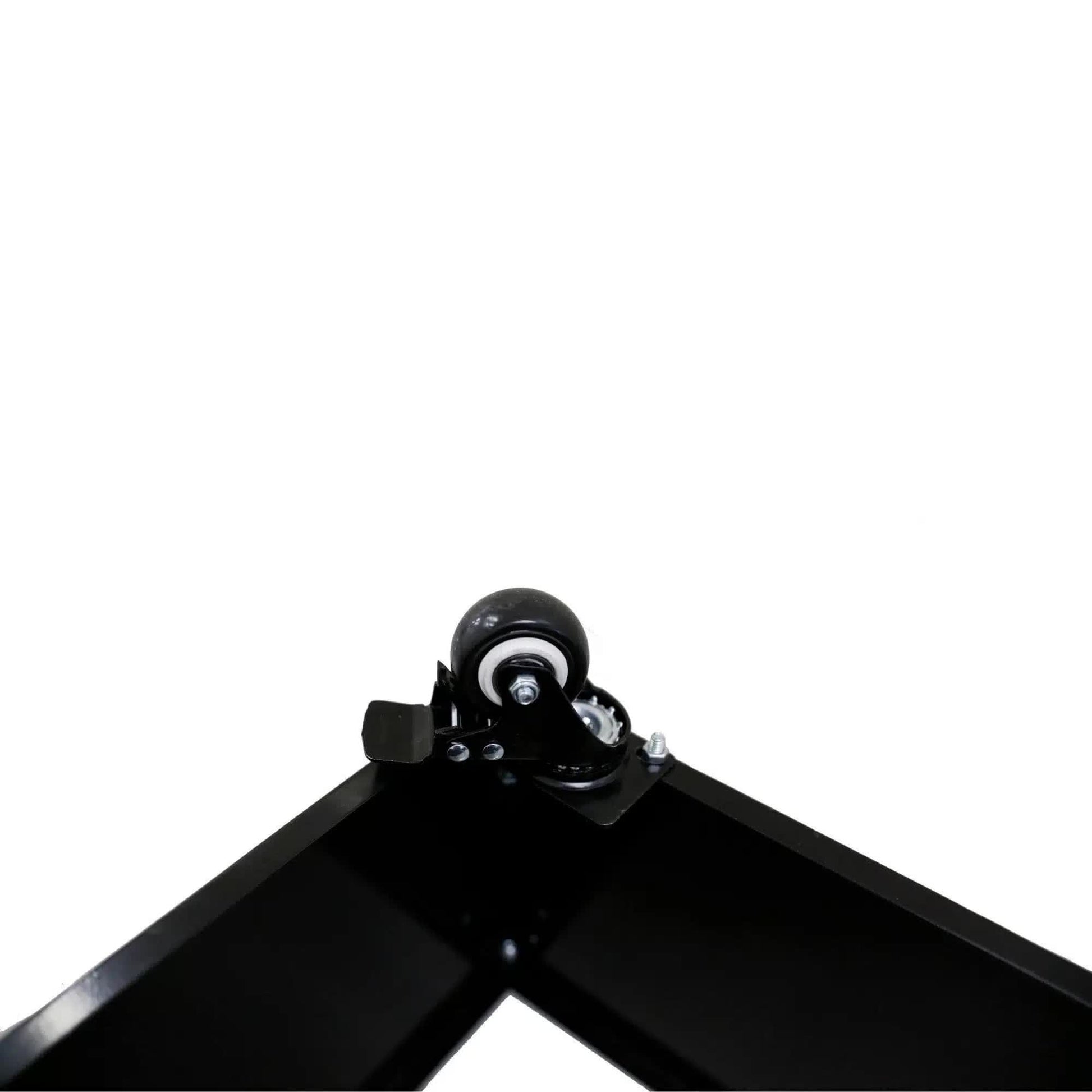 Black Metal Planter Medium + Wheels V637-DP10187880