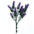 Small Artificial Lavender Stem / Wall Plant UV Resistant 26cm V637-DP1018961
