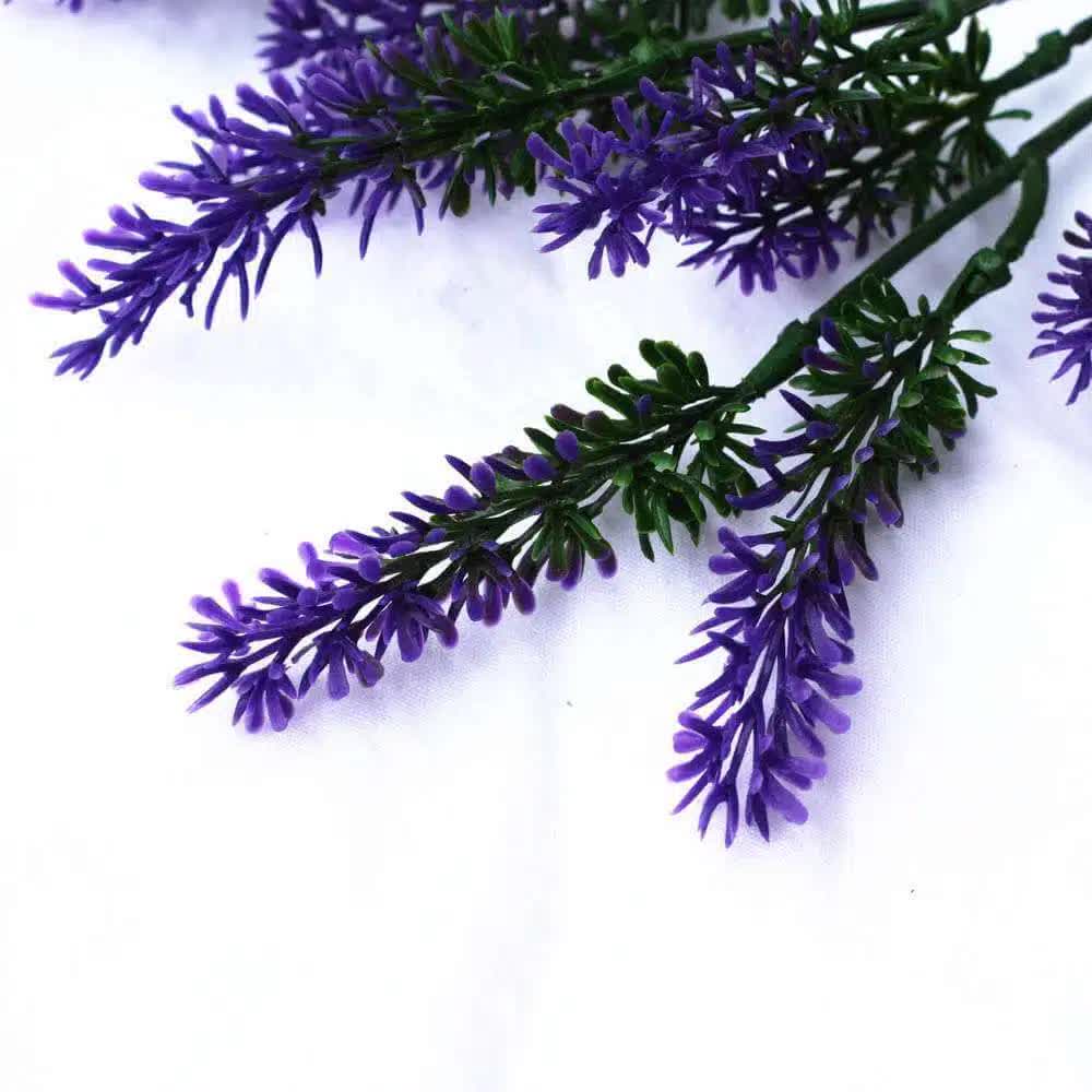 Small Artificial Lavender Stem / Wall Plant UV Resistant 26cm V637-DP1018961