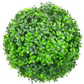 Medium Green Leaf Buxus Topiary Ball UV Resistant 28cm V637-DP1020579