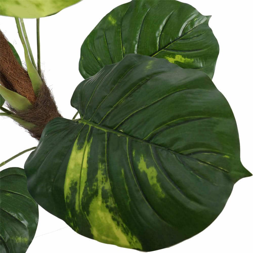 Artificial Potted Pothos Plant with Pole 100cm V637-DP1043068