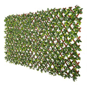 Premium Jasmine Artificial Hedge Extendable Trellis / Screen 2 Meter By 1 Meter UV Resistant (PVC) V637-DP10786514