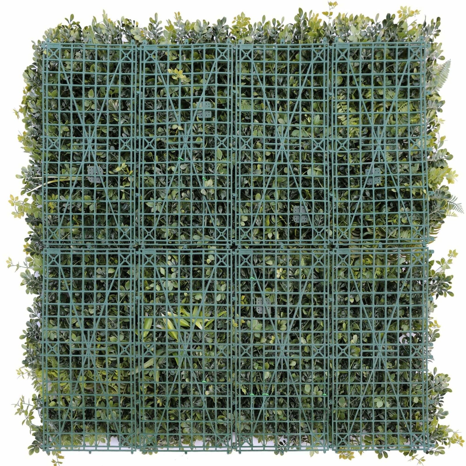 Luxury Vista Green Recycled Vertical Garden / Green Wall UV Resistant 100cm X 100cm V637-DP1097689
