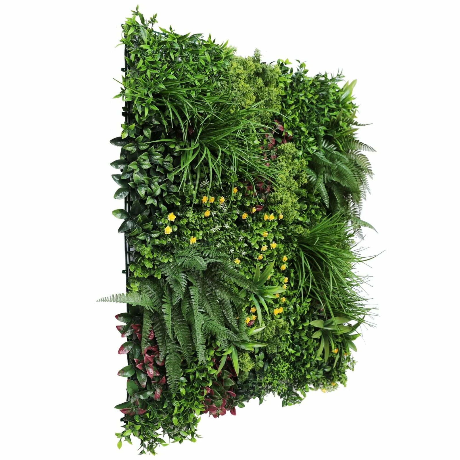 Luxury Country Fern Recycled Vertical Garden / Green Wall UV Resistant Sample V637-DP1097773-1-S
