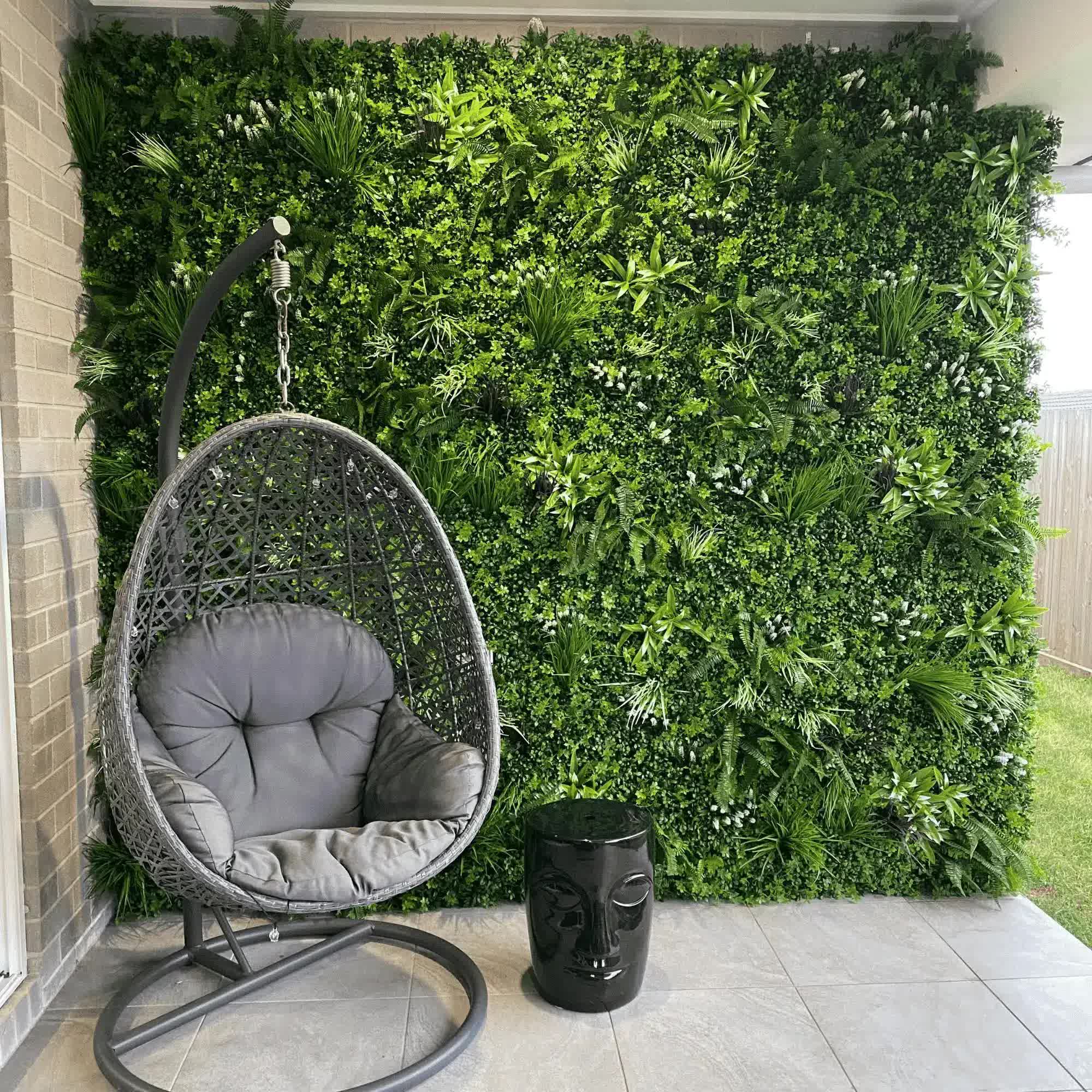 Dense Artificial Buxus Foliage 30cm UV Resistant V637-DP1140193