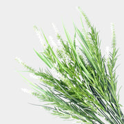 Long Artificial Lavender Stem (White) 50cm UV Resistant V637-DP1140210