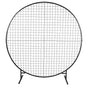 Sturdy Circular Flower Wall / Event Stand 200cm Diameter (Black Frame) V637-DP1140700B