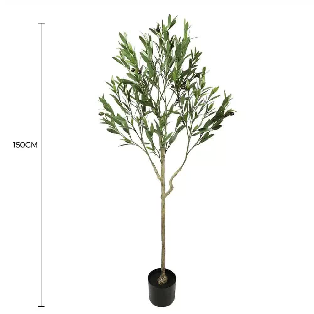Nearly Natural Artificial Olive Tree UV Resistant 150cm V637-DP1140910
