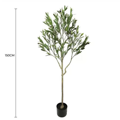 Nearly Natural Artificial Olive Tree UV Resistant 150cm V637-DP1140910