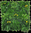Yellow Rose Vertical Garden / Green Wall UV Resistant Sample V637-DP1156294