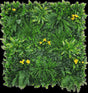 Yellow Rose Vertical Garden / Green Wall UV Resistant Sample V637-DP1156294