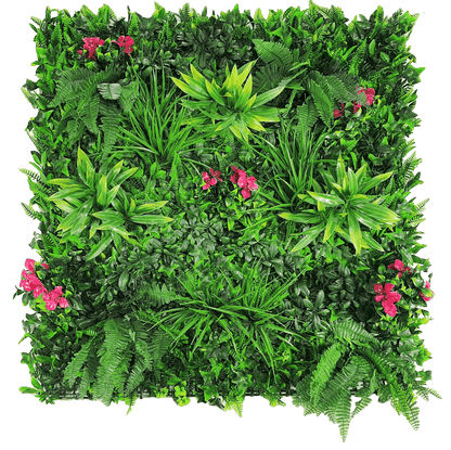 Flowering Lilac Vertical Garden / Green Wall UV Resistant 100cm X 100cm Panel V637-DP1156482