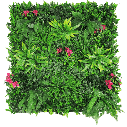 Flowering Lilac Vertical Garden / Green Wall UV Resistant 100cm X 100cm Panel V637-DP1156482