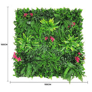 Flowering Lilac Vertical Garden / Green Wall UV Resistant 100cm X 100cm Panel V637-DP1156482
