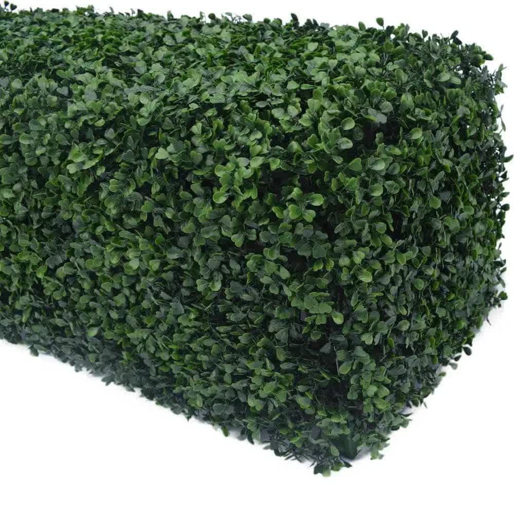 Portable Boxwood Hedge UV Resistant 25cm High 100cm Long V637-DP1157825