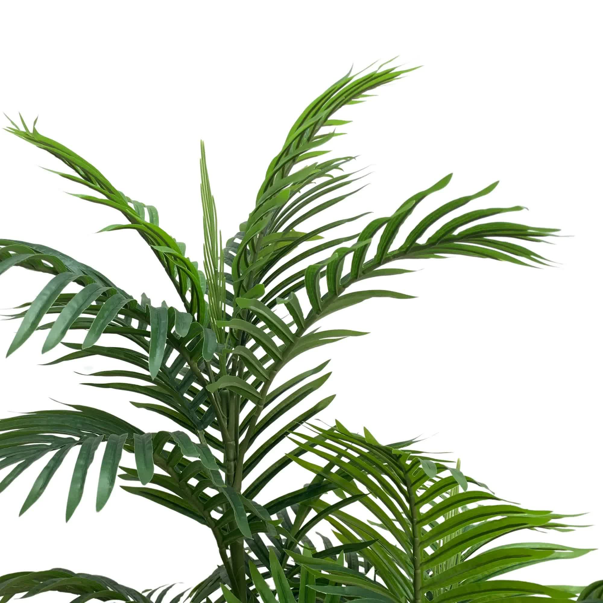 Premium Artificial Potted Multi-trunk Fan Palm 180cm V637-DP1158155