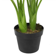Artificial Potted Taro Plant / Elephant Ear 70cm V637-DP1159626