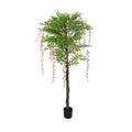 Pink Flowering Artificial Wisteria 180cm V637-DP1166718N