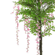 Pink Flowering Artificial Wisteria 180cm V637-DP1166718N