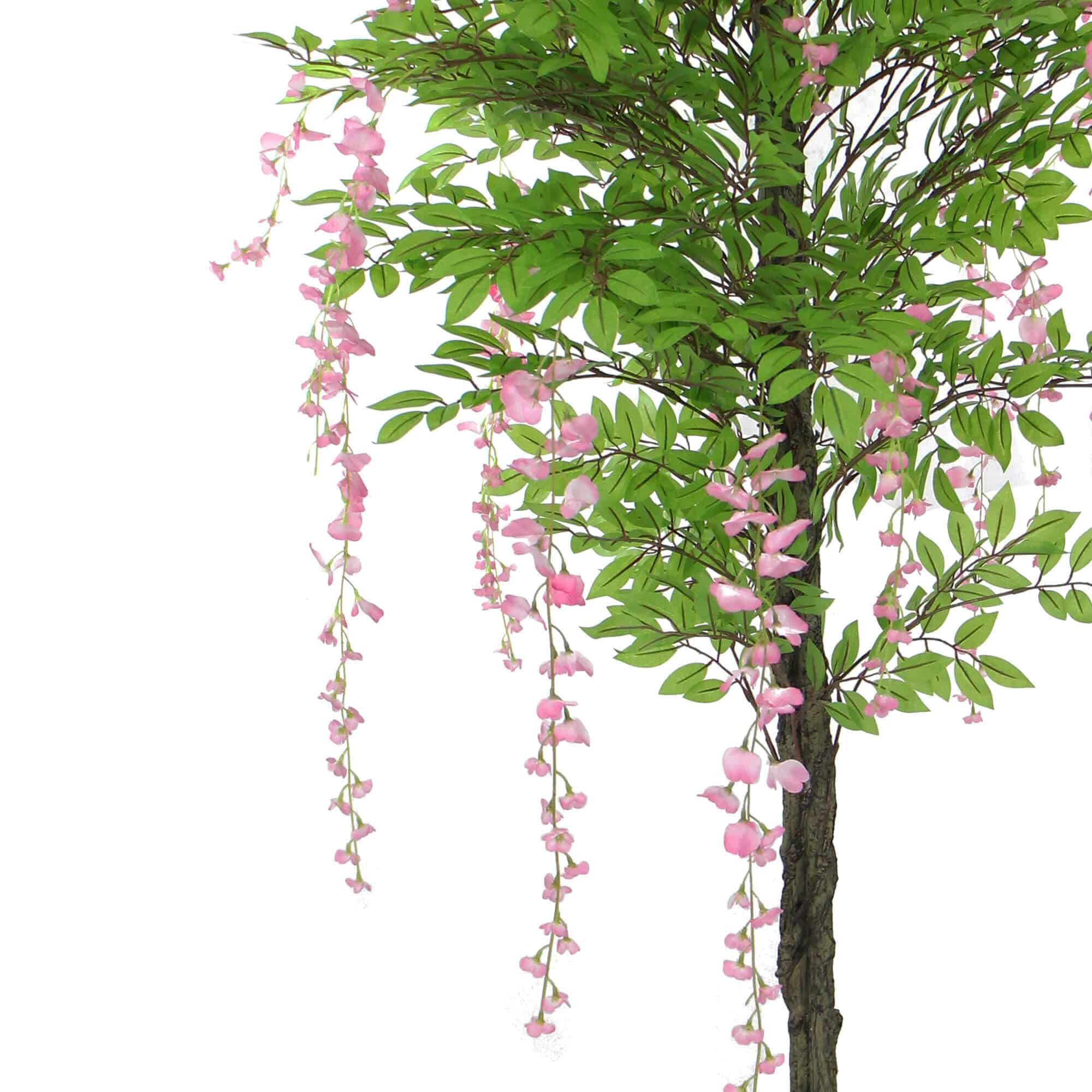 Pink Flowering Artificial Wisteria 180cm V637-DP1166718N