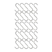 Stainless Steel Hanging S Hooks 12cm X 6cm 25 Pieces V637-DP1175900-25