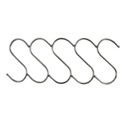 Stainless Steel Hanging S Hooks 12cm X 6cm 25 Pieces V637-DP1175900-25