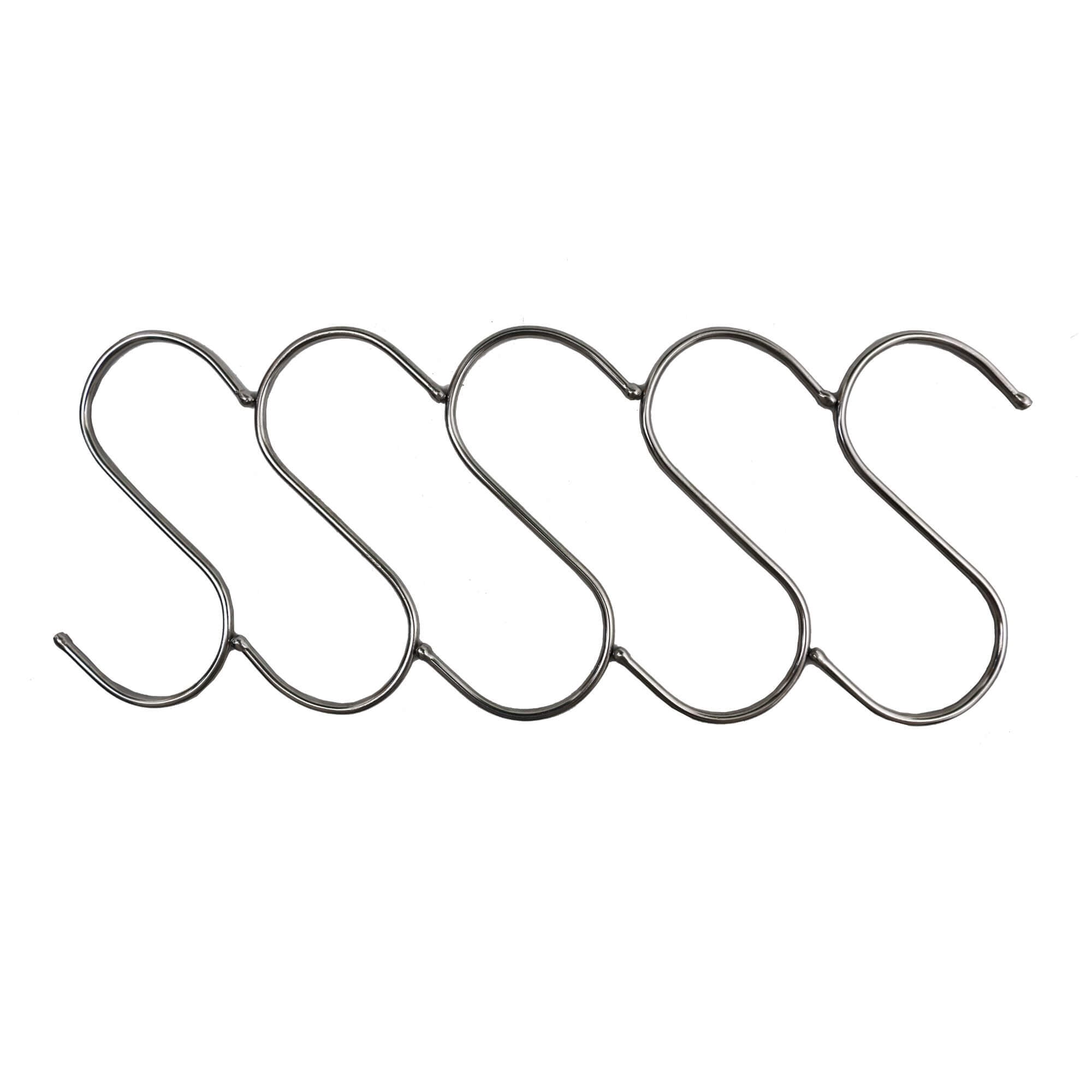 Stainless Steel Hanging S Hooks 12cm X 6cm 25 Pieces V637-DP1175900-25