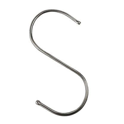 Stainless Steel Hanging S Hooks 12cm X 6cm 25 Pieces V637-DP1175900-25