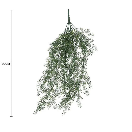 Artificial Hanging Jade Leaf Vine UV Resistant 90cm V637-DP1179457