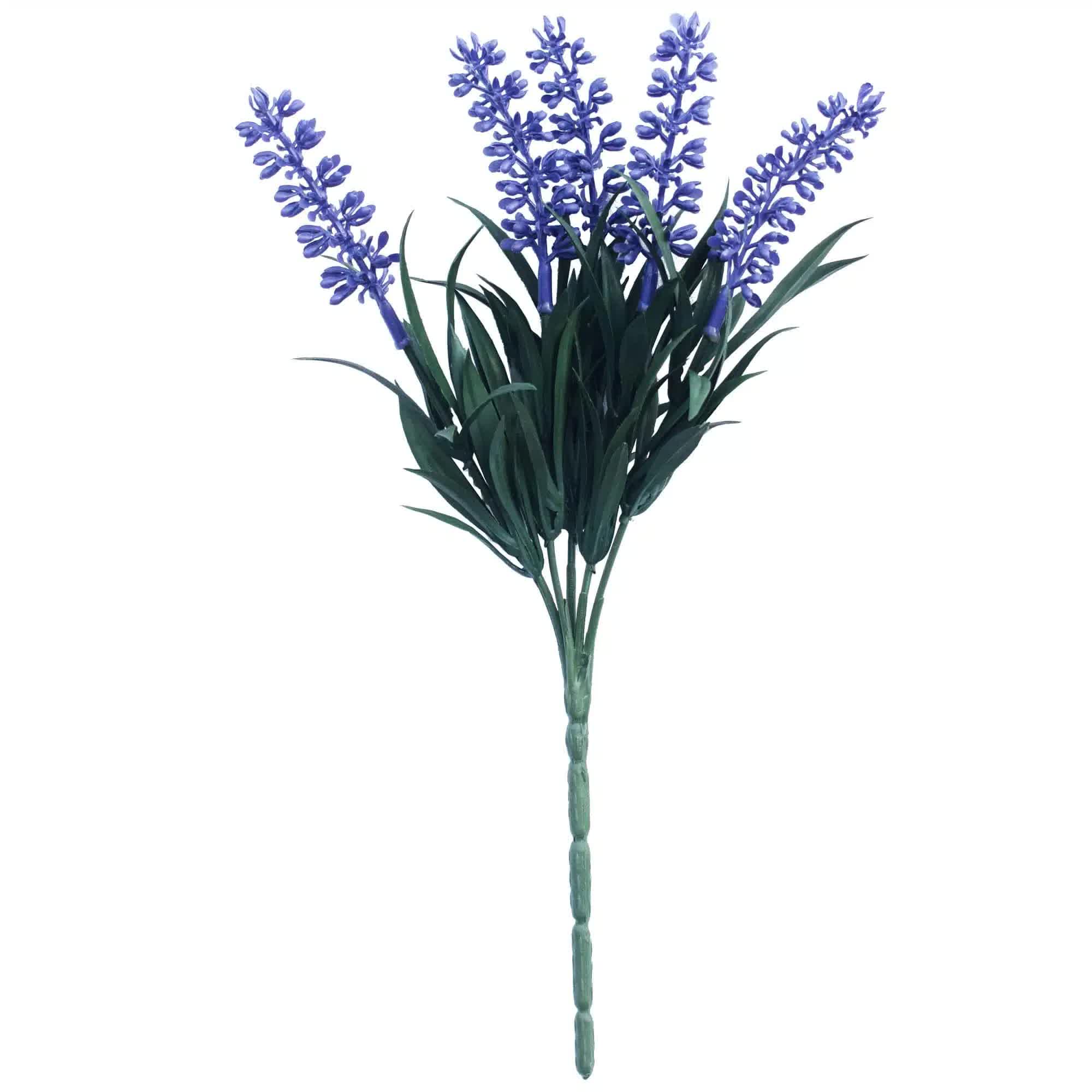 Artificial Lavender Stem (Impress Lavender) UV Resistant 32cm V637-DP1179491