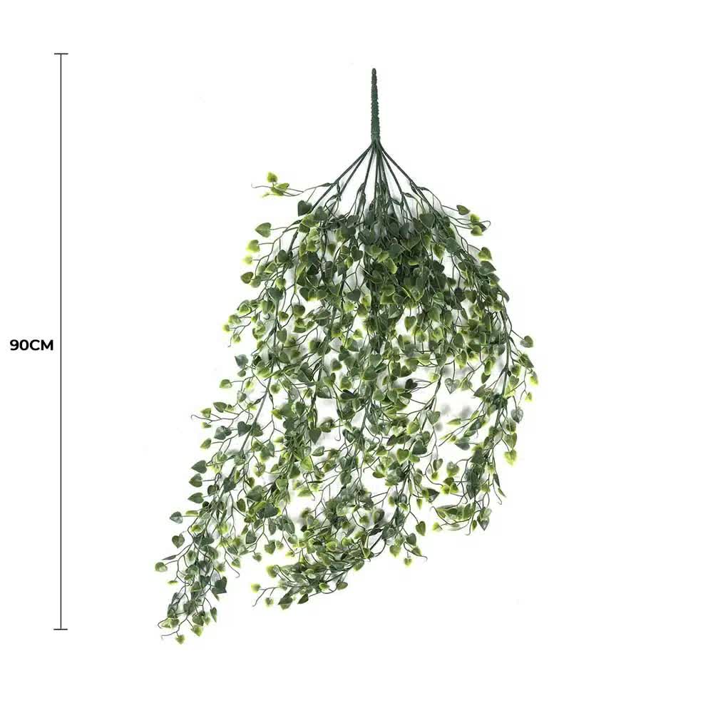 Artificial Hanging Plant (Heart Leaf) UV Resistant 90cm V637-DP1179496