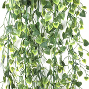 Artificial Hanging Plant (Heart Leaf) UV Resistant 90cm V637-DP1179496