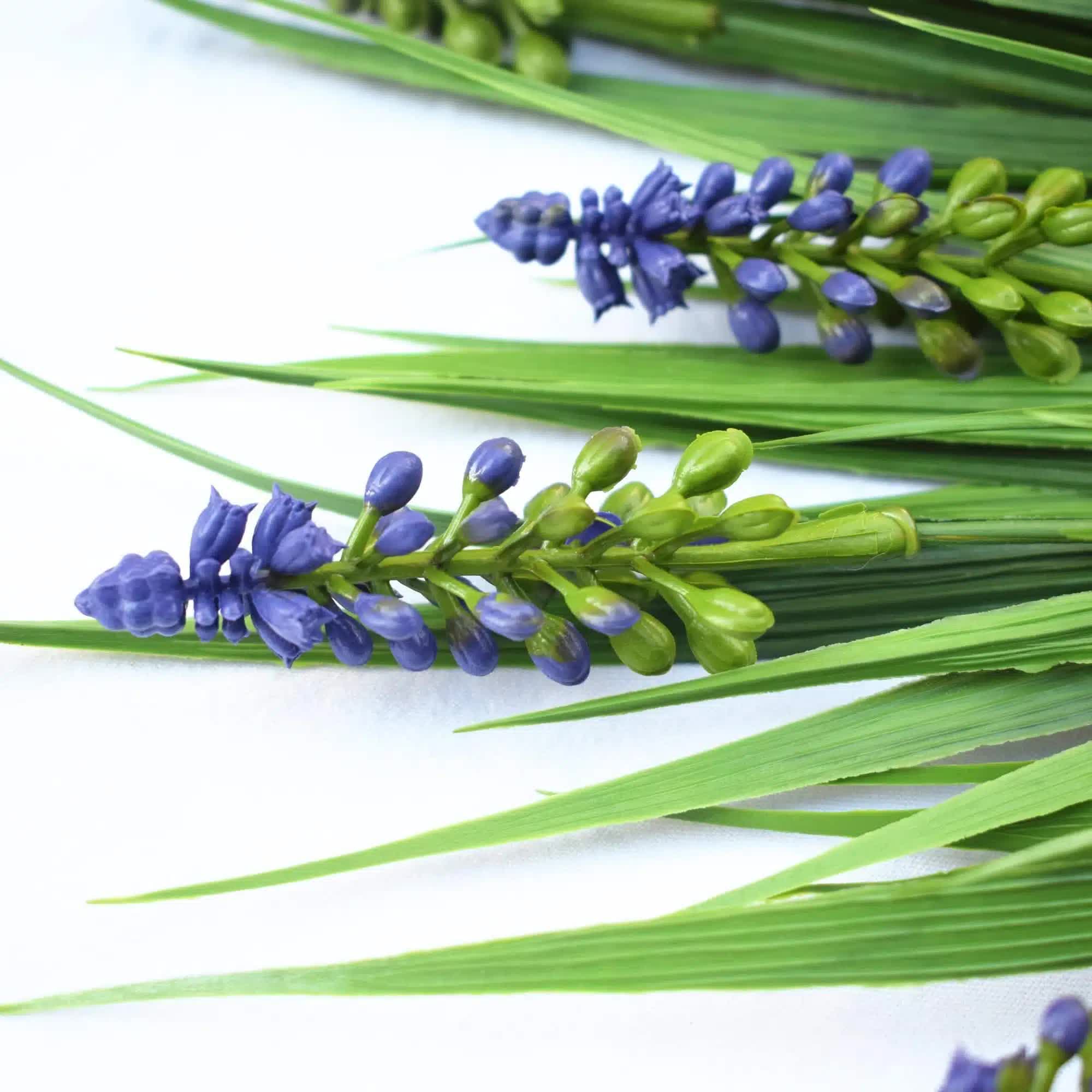 Artificial Dense English Lavender Stem UV Resistant 50cm V637-DP1179499