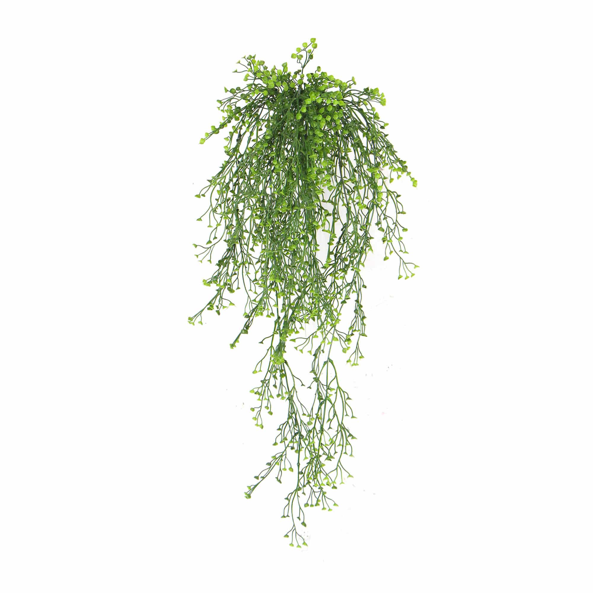 Artificial Hanging Plant (Natural Green) UV Resistant 90cm V637-DP1179502BG