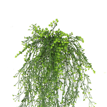 Artificial Hanging Plant (Natural Green) UV Resistant 90cm V637-DP1179502BG