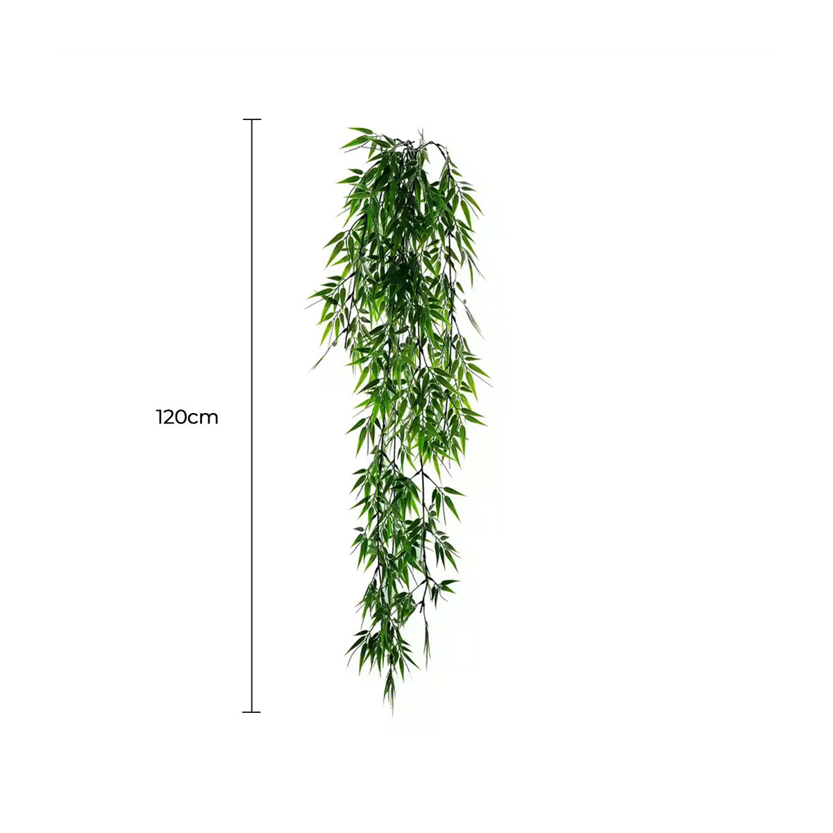 Vivid Green Hanging Artificial Ruscas Plant UV Resistant 120cm V637-DP1179700