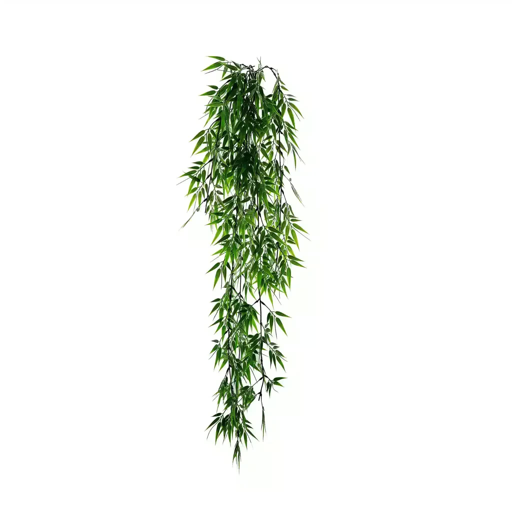Vivid Green Hanging Artificial Ruscas Plant UV Resistant 120cm V637-DP1179700