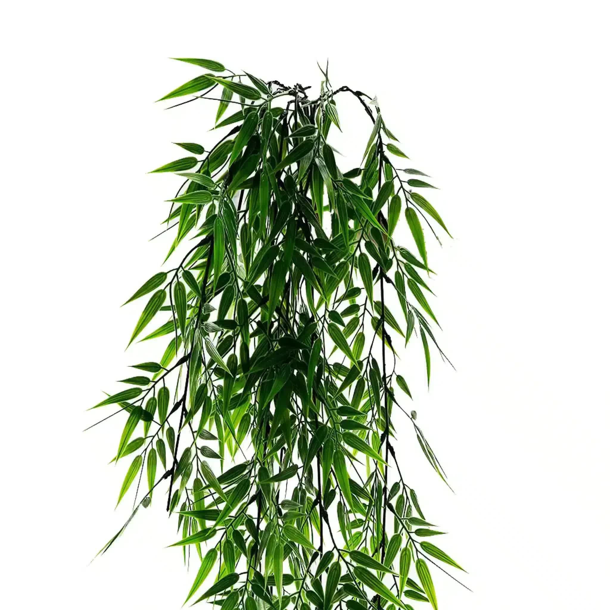 Vivid Green Hanging Artificial Ruscas Plant UV Resistant 120cm V637-DP1179700
