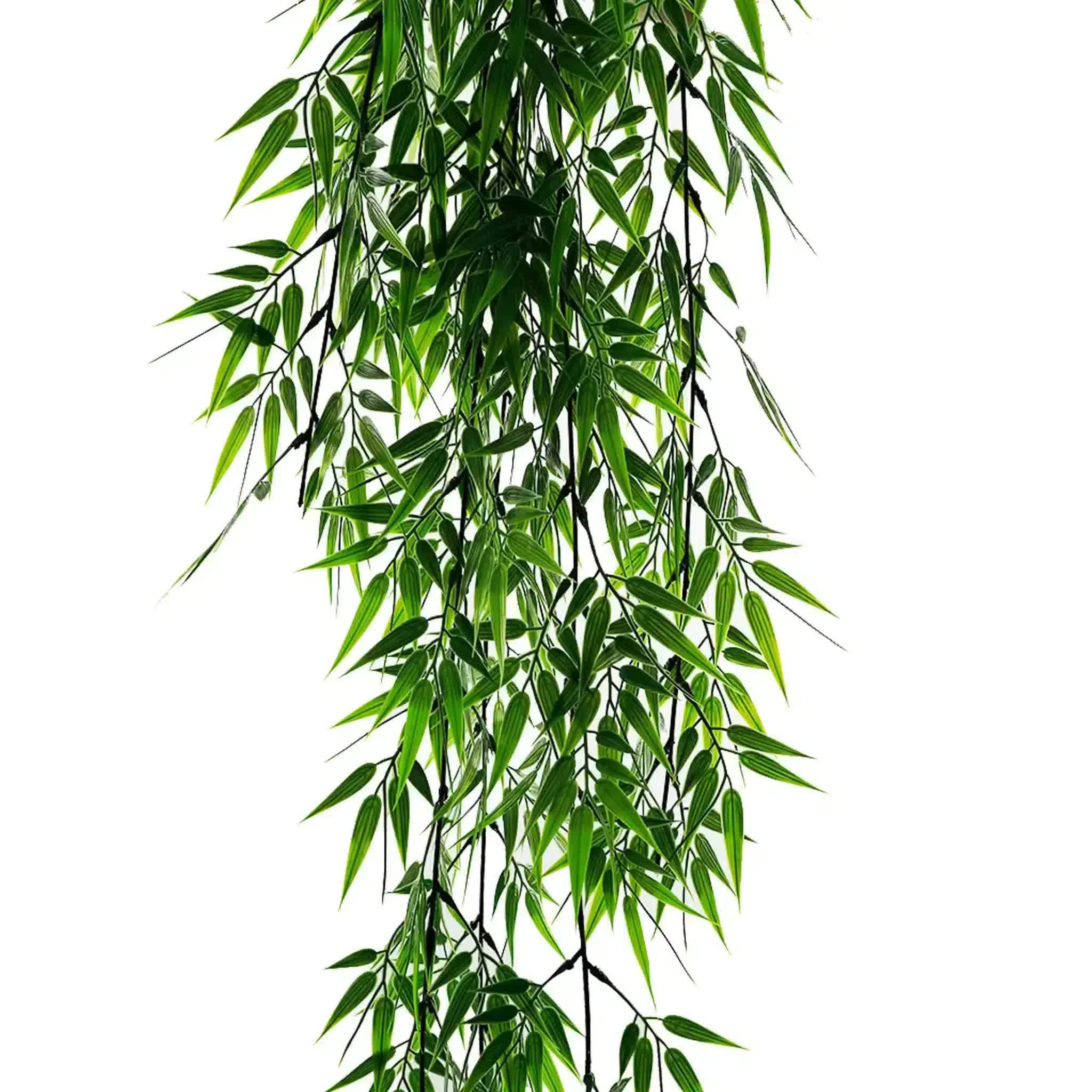 Vivid Green Hanging Artificial Ruscas Plant UV Resistant 120cm V637-DP1179700