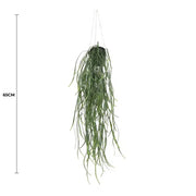 Artificial Hanging Potted Plant (Willow Leaf) 66cm UV Resistant V637-DP1189294