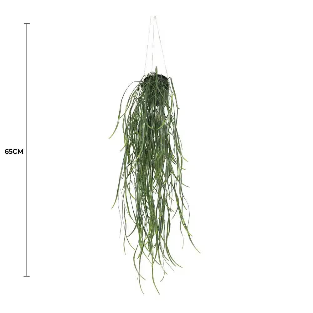 Artificial Hanging Potted Plant (Willow Leaf) 66cm UV Resistant V637-DP1189294
