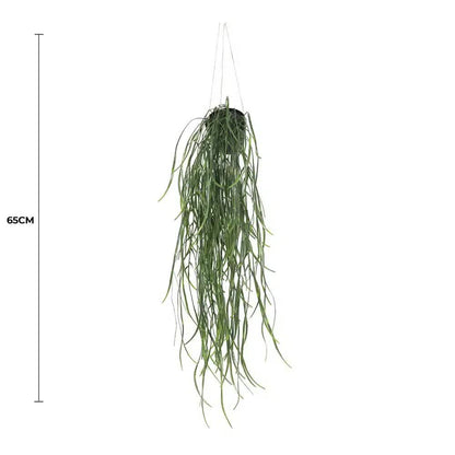 Artificial Hanging Potted Plant (Willow Leaf) 66cm UV Resistant V637-DP1189294