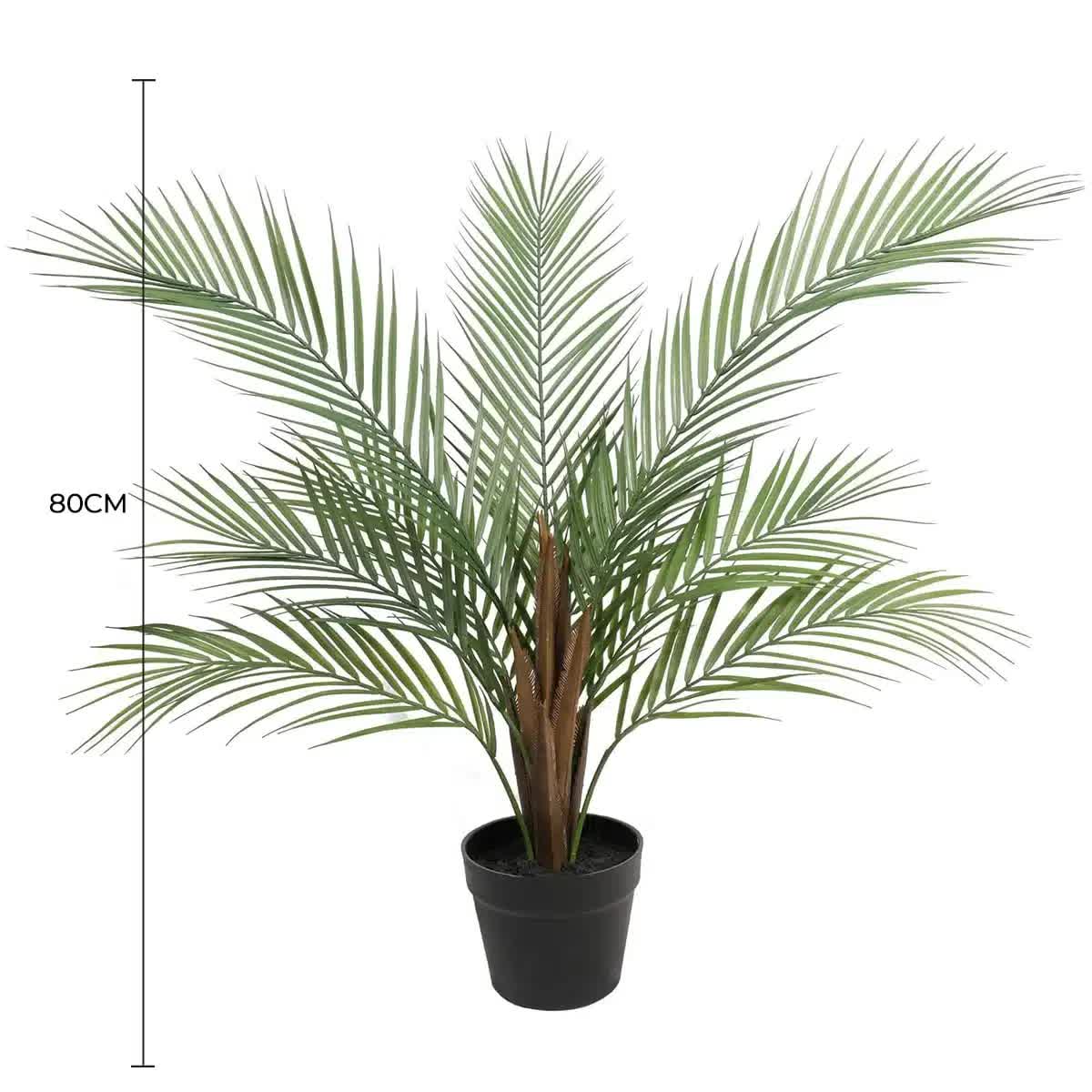 Small Artificial Areca Palm Plant 80cm V637-DP1193906