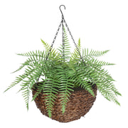 Large Artificial Hanging Basket (Fern Hanging Basket) UV Resistant V637-DP1193907