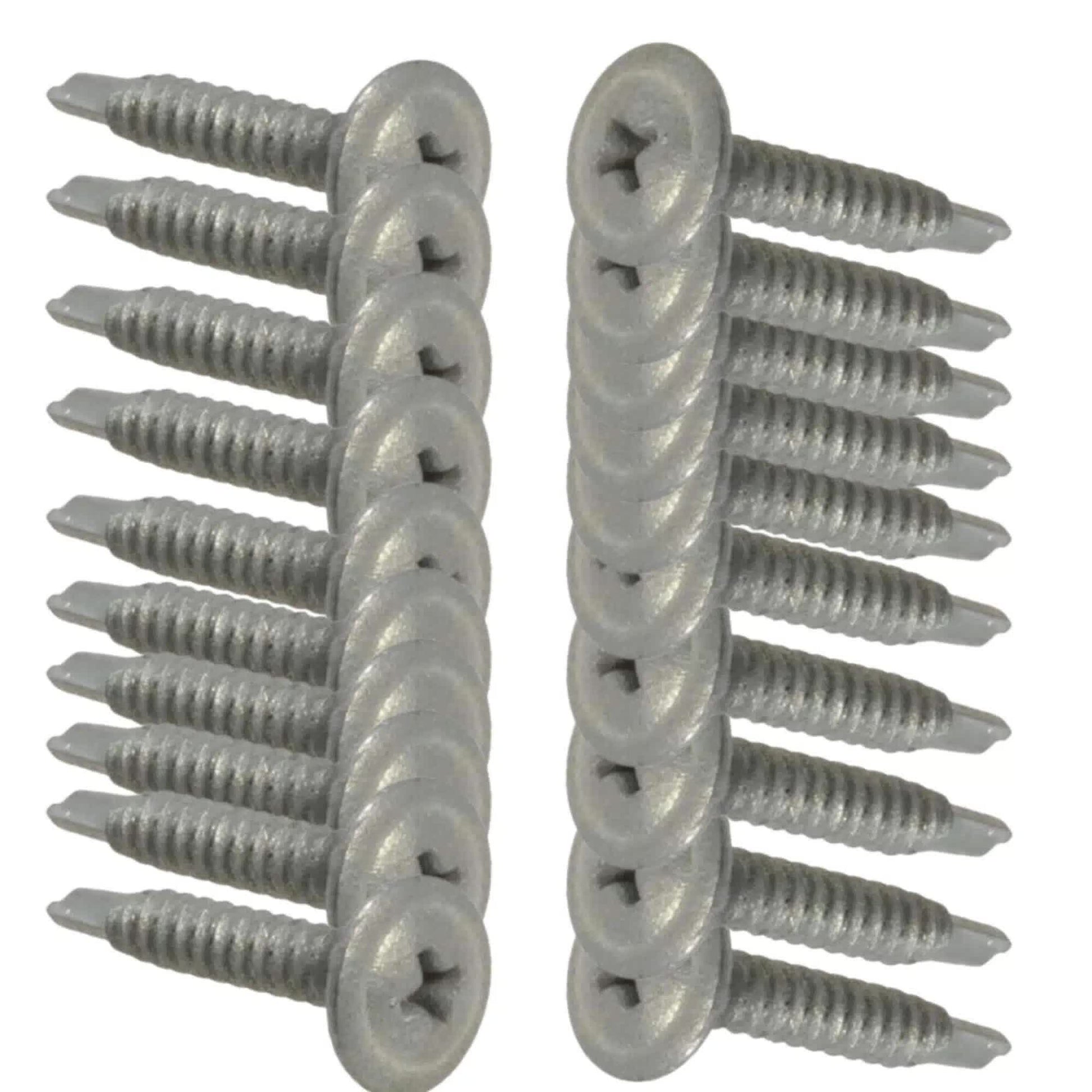 Cement Sheet & Blueboard Green Wall Screws 20pc V637-DP1198715