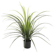 Potted Artificial Long Grass (Yucca Grass) 75cm UV Resistant V637-DP1219243